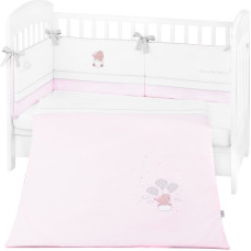 Bedding set with embroidery 2pcs EU Style 70/140 Dream Big Pink