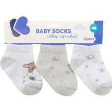 Baby summer socks Dream Big Beige 1-2y