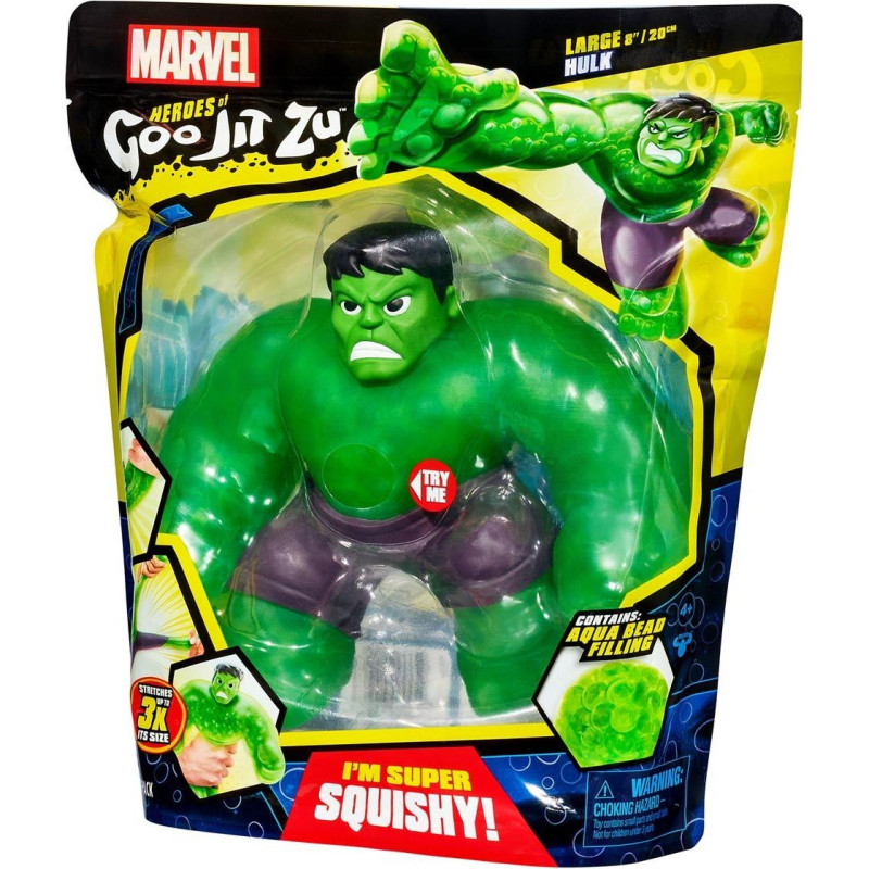 Goo Jit Zu Hulk Marvel Figurk Miękka Rozciągliwa Gniotek 41106