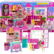 Barbie Restaurant Cook n Grill Playset with Doll HBB91