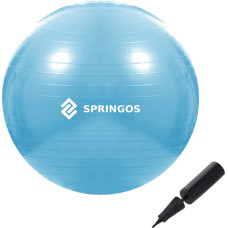 Springos Vingrošanas bumba ar pumpi Springos FB0006 55cm