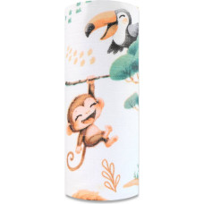 Ega Kids Diaper - 15371 - TETRA PRINT - EGA - ANIMALS in the AFRICA  -  size 70x80 cm