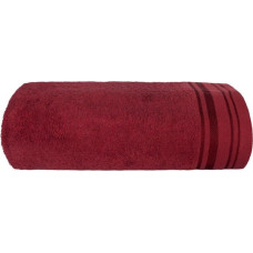 TOWEL DALIBOR 50X90 TERRY COTTON. BURGUNDY 400gsm