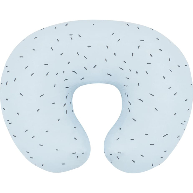 KIKKABOO barošanas spilvens - pakavs Bear with me Blue