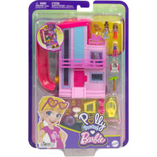 Mattel Polly Pocket Barbie kompakta leļļu māja HWP11