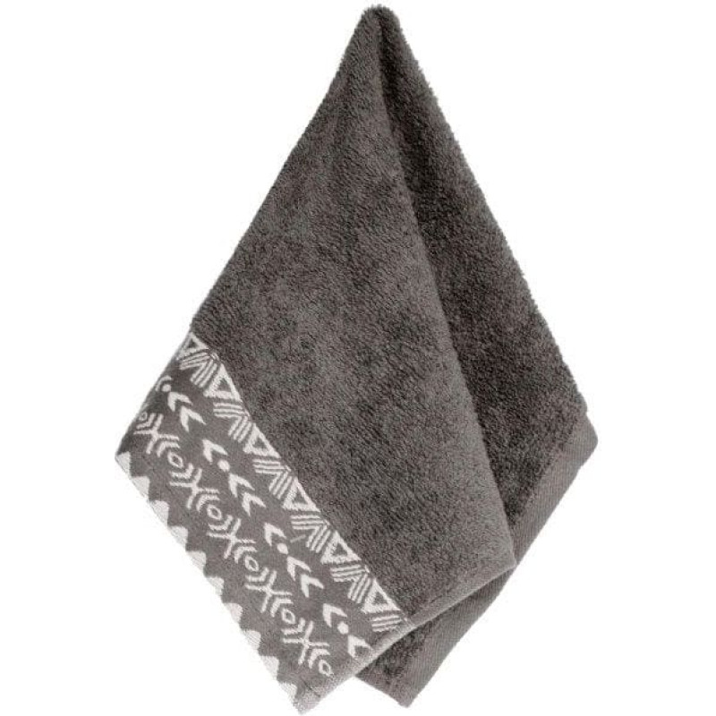 RĘCZNIK DRIADA 30X50 FROTTE POPIELATY 500G.