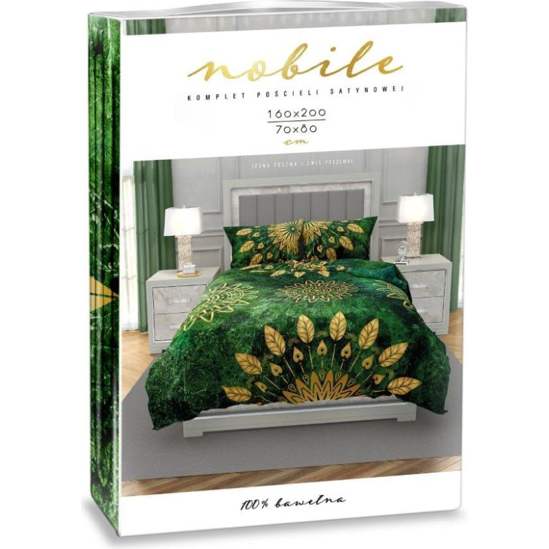 POŚCIEL KPL.160X200+2x70X80 NOBILE 004 SATYNA BAW.FOTOPRINT