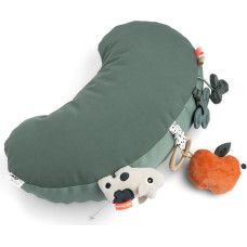 Done By Deer aktivitātes spilvens Tiny farm Green