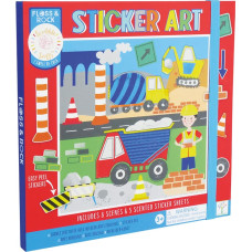 Floss & Rock Grāmatiņa ar smaržīgām uzlīmēm, Būvniecība