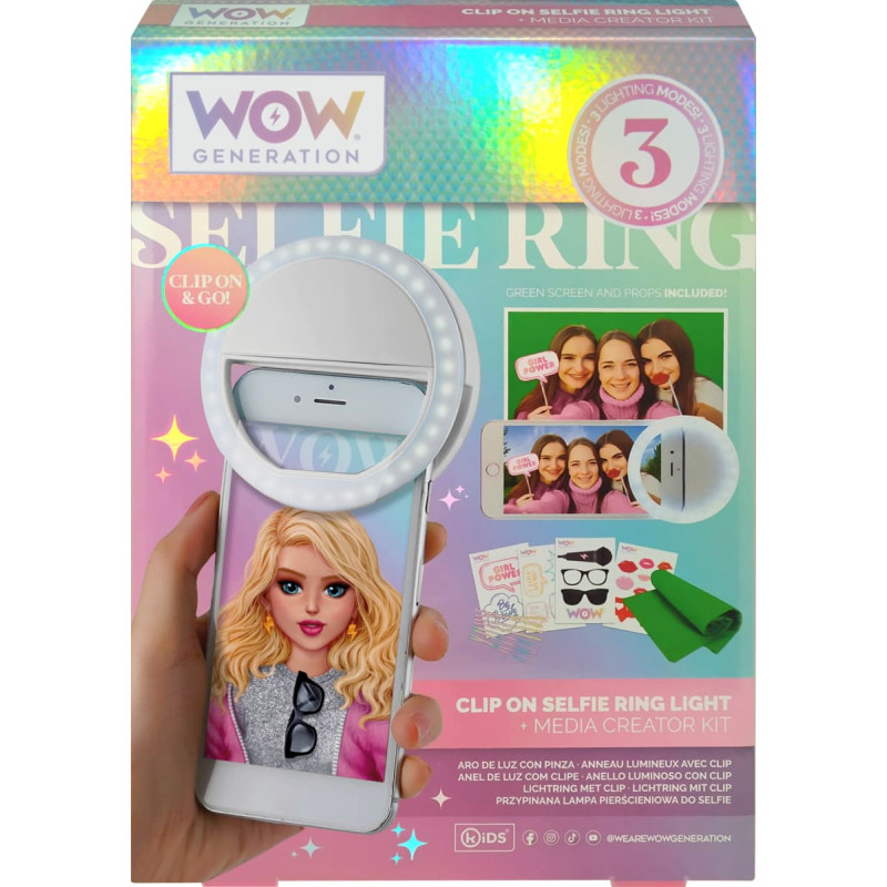Wow Generation selfija gaisma ar piederumiem, WOW00024