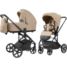Carrello Baby Bērnu ratiņi 2 vienā CARRELLO Alfa CRL-6522 Natural Beige