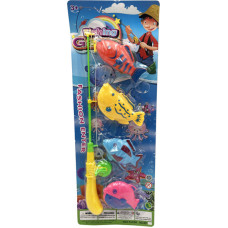 Other 10288  WĘDKA Z RYBKAMI - 4 rybki