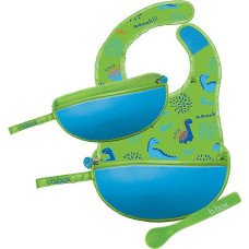 B.box BB00590 Śliniak dla niemowlaka w saszetce Dino Time