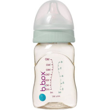 B.box BB00752 Butelka ze smoczkiem do karmienia niemowląt wykonana z PPSU 180 ml szałwia