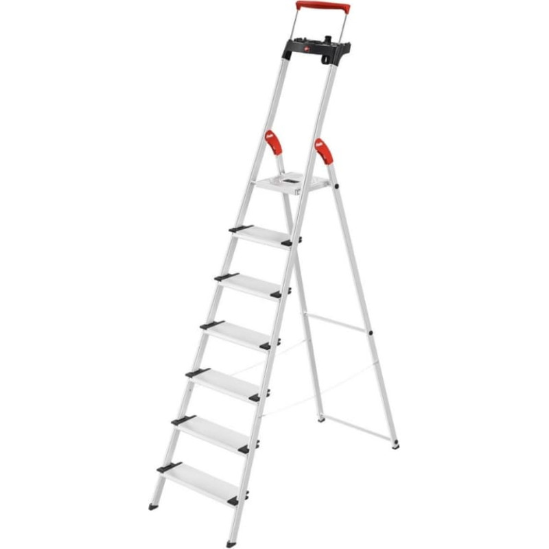 Hailo Kāpnes mājsaimniecības L85 ComfortLine / alumīnija / 7 pakāpieni