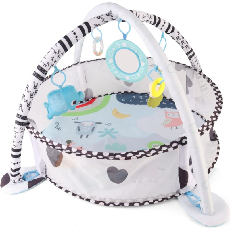 Milly Mally 6099 TinyMini JL626-2D Mata edukacyjna 2w1 Basen z piłkami