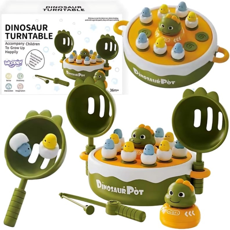 Woopie 53729 Gra zręcznościowa łowienie dinozaur&oacute;w