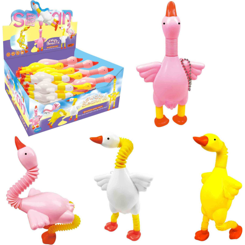 ŁABĘDŹ GĘŚ POP TUBE RURKI ŁAMANE