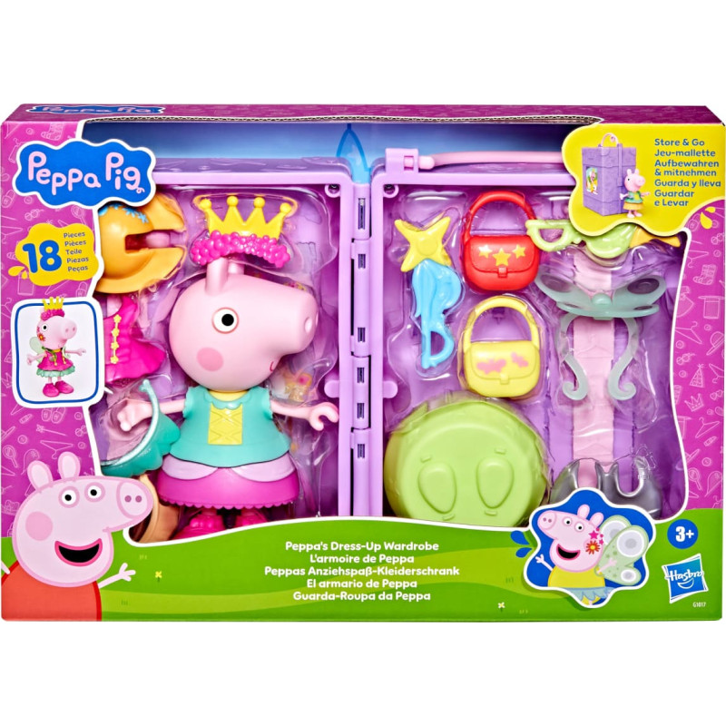 Peppa Pig Rotaļu komplekts Garderobe