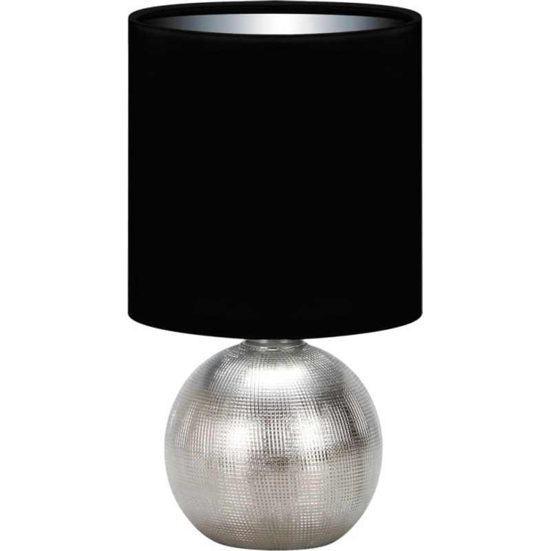 Str&uuml;hm Galda lampa PERLO E14 SILVER/BLACK