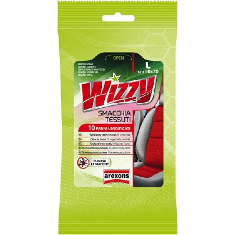 Arexons Apsildes traipu noņēmējs WIZZY - 10 salvetes