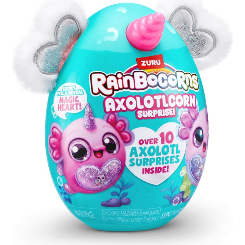 Rainbocorns plī&scaron;a rotaļlieta ar aksesuāriem Axolotcorn, sortiments, 92120