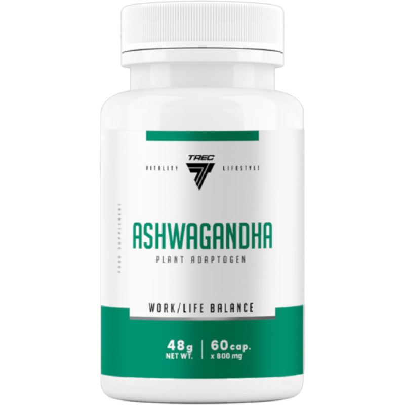 Trec Adaptogeen TREC Ashwagandha, 60 kapslit
