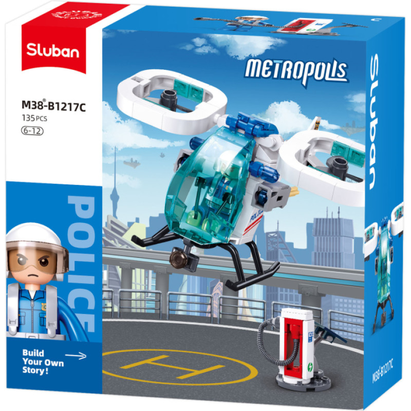 Sluban konstruktors, Policijas gaisa patruļa, 135 det.