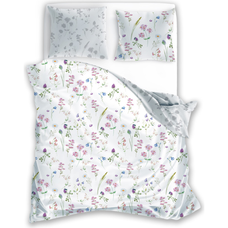 POŚCIEL KPL.160X200+2x70X80 MILAGRO VERDE 013 SATYNA BAW.