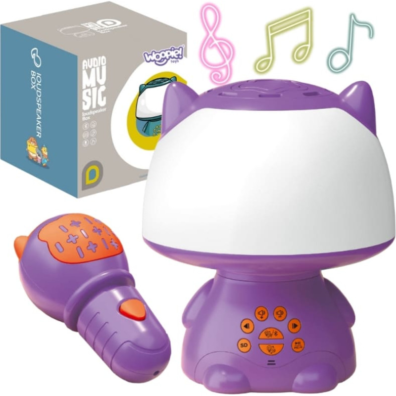 Woopie 55112 Multifunkcyjna Lampka Głośnik Mikrofon