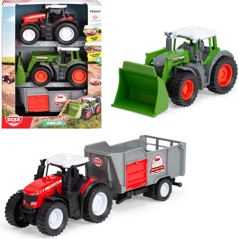 DICKIE POJAZDY WIEJSKIE 3 SZTUKI