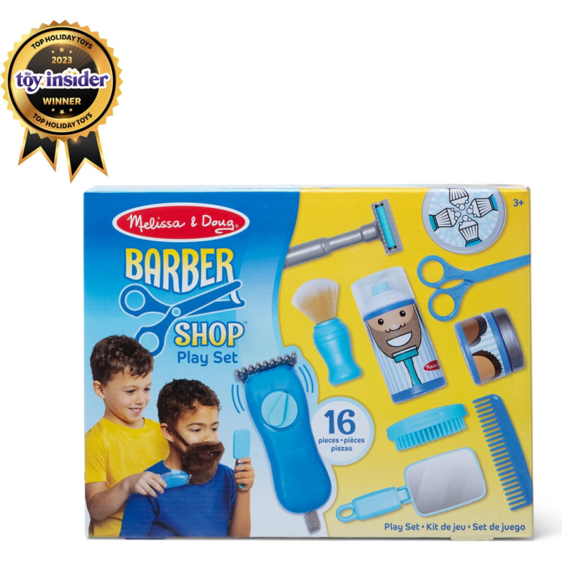 Melissa & Doug playset Barber Shop Play Set
