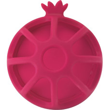 Infantino Silikona grabulis un zobu riņķis, granātābols