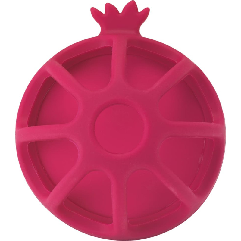 Infantino Silikona grabulis un zobu riņķis, granātābols