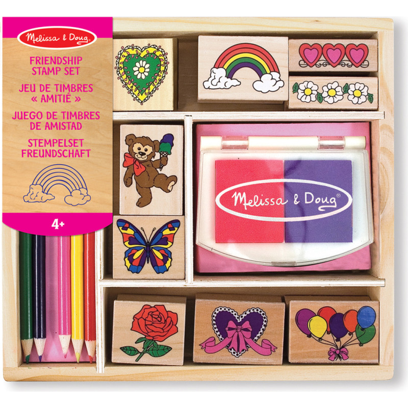 Melissa & Doug playset Friendship Stamp Set