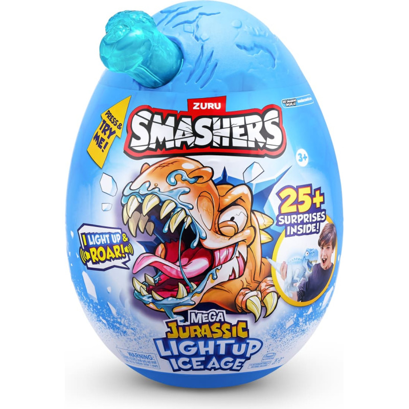 Smashers Rotaļu komplekts Dino Ice Age Light Up Mega ola