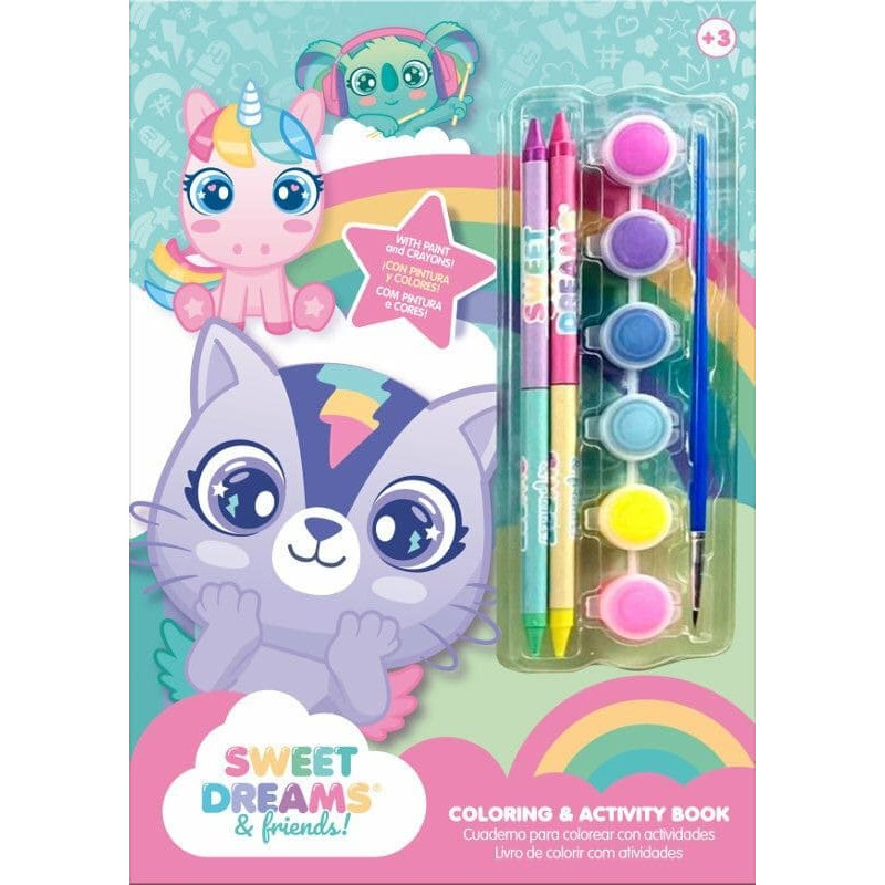Kids Euroswan - Akcesoria Licencyjne ACTIVITY BOOK SWEET DREAMS