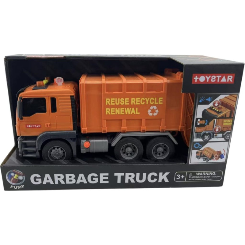 Prügiauto heli ja valgusega 33 cm