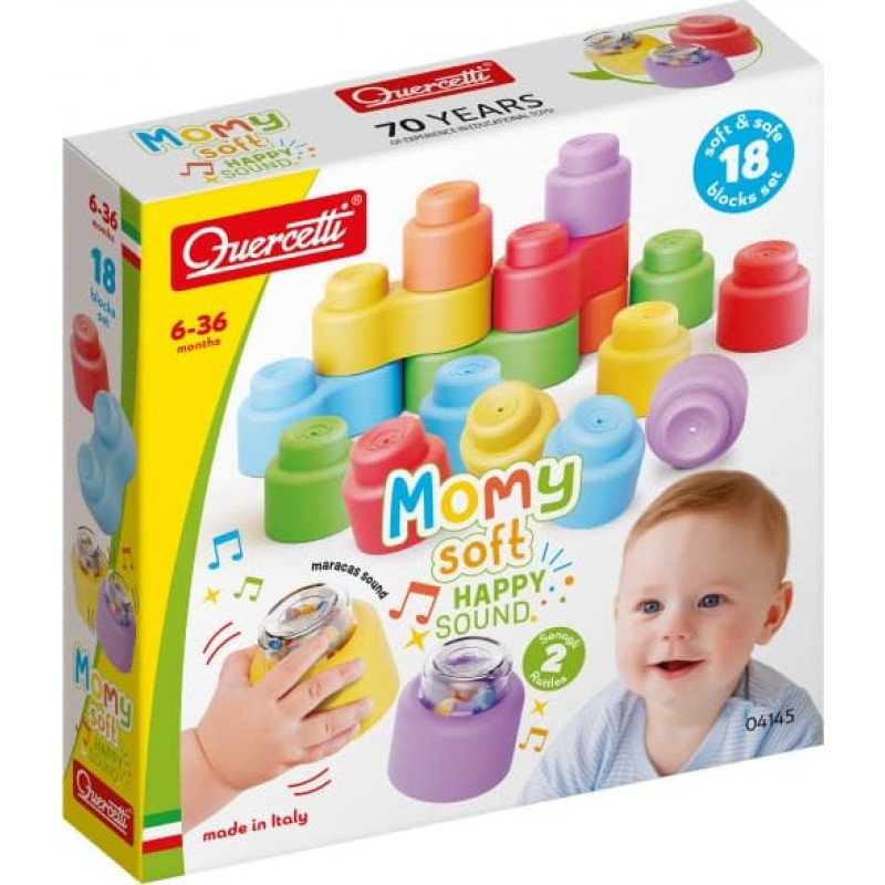 Quercetti Momy Soft Happy Sound&ndash;18 6m+