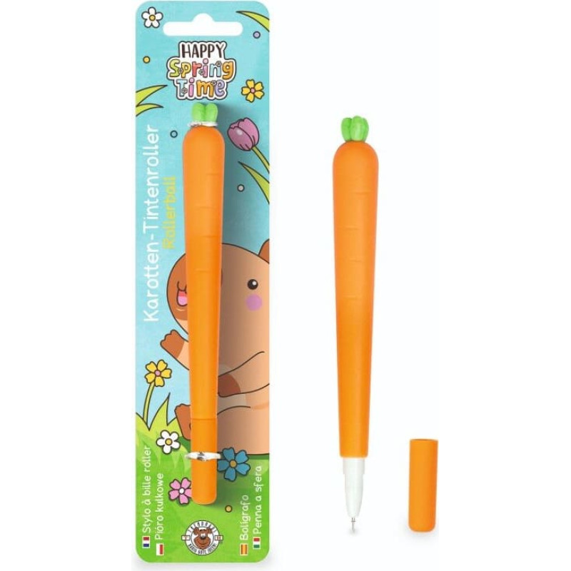 Trendhaus Capybara Spring - Lodī&scaron;u pildspalva - Burkāns (1 gab., 2 dizaini)