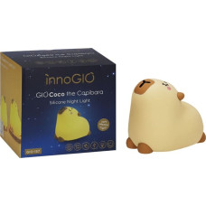 Innogio GIO-157 Silikonowa lampka nocna Kapibara