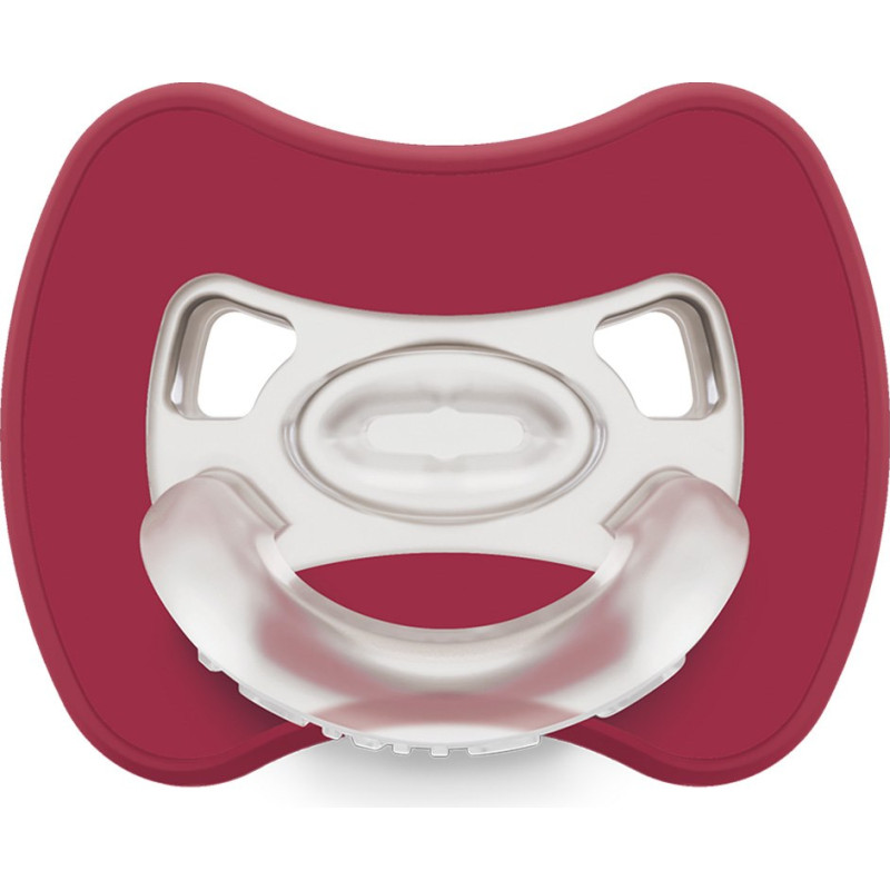 Smart pacifiers Glee 2-6m red