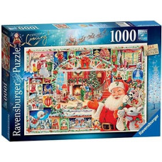Ravensburger Puzle 1000 elem. Ziemassvētki tuvojas!