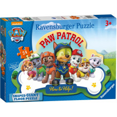 Ravensburger Figūrpuzle, 24 gab., Suņu patruļa