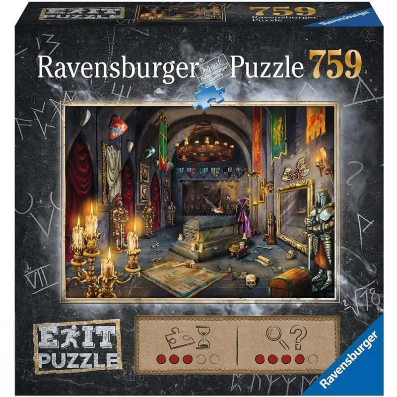 Ravensburger Puzle Escape, 759 detaļas: Vampīru pils (12+)