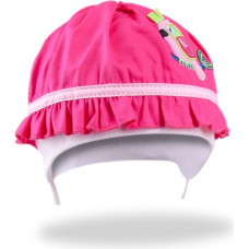 Yo Baby Cepurīte PINK PARROT (40-44 cm) CLU-067-izpārdo&scaron;ana