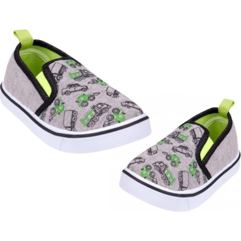 Yo Baby Mājas apavi TRAMPKI BOY OT-003 grey (24)-izpārdo&scaron;ana