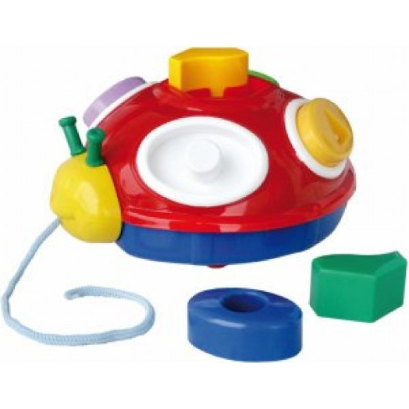 Nina Attīsto&scaron;ā rotaļlieta BIZ-BIZ MĀRĪTE ar riteņiem NINA 0115