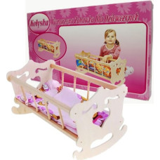 Malimas Leļļu gulta-&scaron;ūpulis SIRSNIŅA kastē (4521)