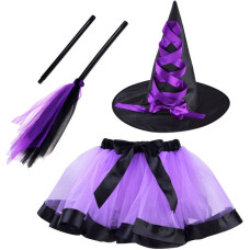 JM- Karnevāla kostīms RAGANIŅA ZA4806 purple-izpārdo&scaron;ana